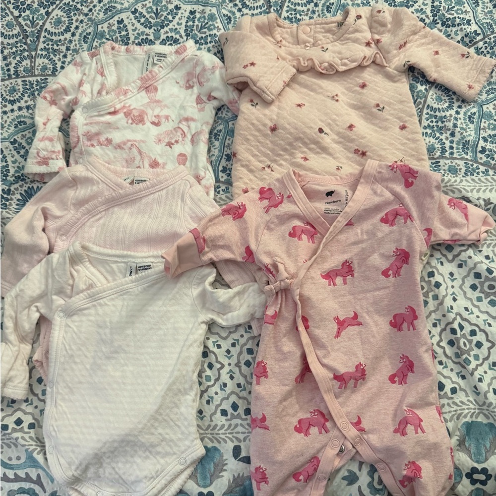 Newborn Baby Girl Bundle - Janie & Jack, Monica + Andy 🦄 🩷